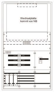 Striebel M+W Schrank 3/5A          KS448 