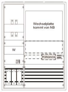 Striebel M+W Schrank kpl 3/3A      KS450 
