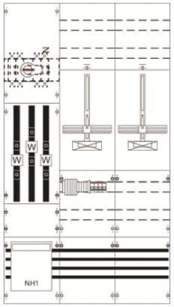 Striebel M+W Feld kpl H5/B3       KA4217 