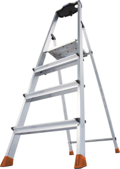 KRAU Sepuro Stufen-Stehleiter 4   127228 