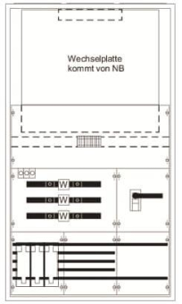 Striebel M+W Schrank 3/5A          KS448 