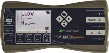 Gossen Prüfgerät   PROFITEST PV SUN MEMO 