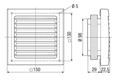 MAICO Aussengitter                 SG100 
