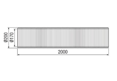 MAICO Lüftungsrohr, wärmegedämmt MT-R160 