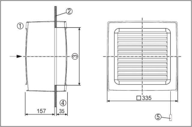 MAICO Fensterventilator            EVN22 