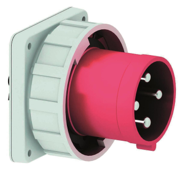 Bals Flanschgerätestecker TE gerade 2861 