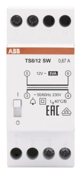 ABB Klingeltransformator        TS8/12SW 