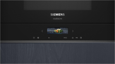 Siemens BE732R1B1 sw EB-Mikrowelle 