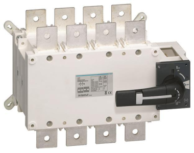 Hager Lastumschalter 4polig 630A   HI458 