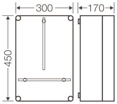 HENS Zählergehäuse                MI2300 