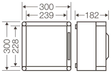 HENS Mi-Leergehäuse               MI0221 