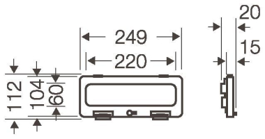 HENS Klappdeckel 12TE             MIKL12 