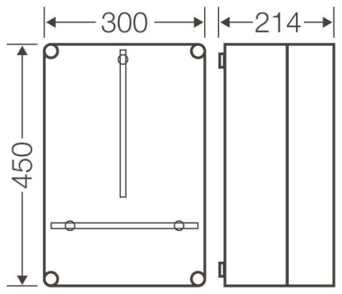 HENS Zählergehäuse                MI2310 