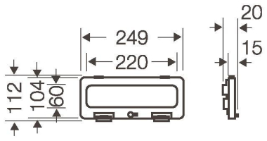 HENS Klappdeckel 12TE             MIKL12 