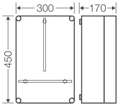 HENS Zählergehäuse                MI2300 