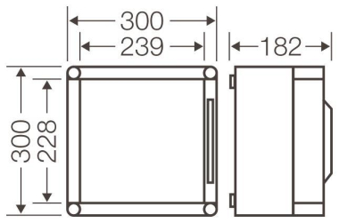 HENS Mi-Leergehäuse               MI0221 