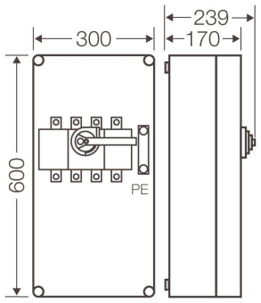 HENS Mi-Lasttrennschaltergeh. Mi Mi 7454 