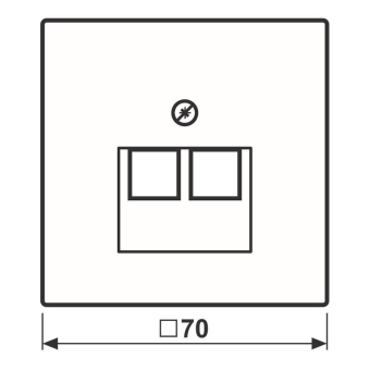 JG LS-design Abdeckung UAE   LS969-2UAWW 