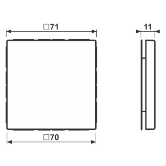 Jung Blind-Abdeckung           LS994BSWM 