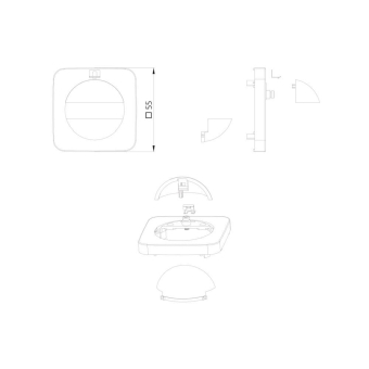 BEG Zentralplatte f.Indoor 180     39242 