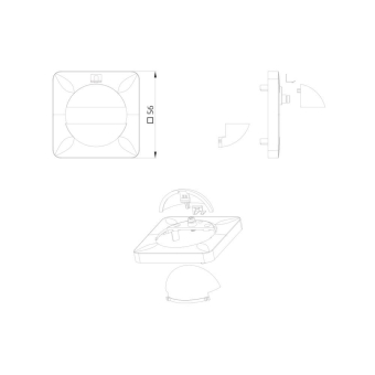 BEG L18 Indoor180 Adapter für      35127 