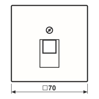 JG LS-design Abdeckung für   LS969-1UAWW 
