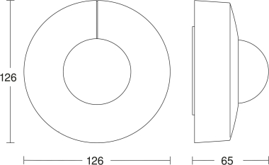 Steinel Bewegungsmelder   IS 345-R PF AP 