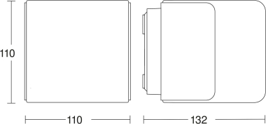 STEIN Sensorleuchte Cubo L835 IHF 055523 