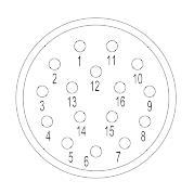 Weidmüller SAI-M23-BE-16 Kabel 