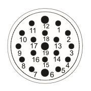 Weidmüller SAI-M23-SE-19 Kabel 