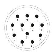 Weidmüller SAI-M23-SE-12 Kabel Leitung 