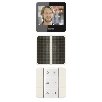 Jung Video-Innenstation weiß  SIVICD627W 