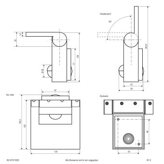 EVN LED Wandanbau -          WL54151002S 