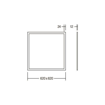 Brumberg LED-Panel 620 x 620    32048073 