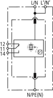 DEHN BS-Ableiter DEHNbloc  DB M 1 150 FM 