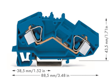 WAGO 783-604 2-Leiter-Durchgangs- 