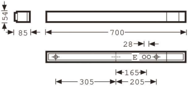 TRIL Spiegel- Acuro St-S LED1000nw ET 01 
