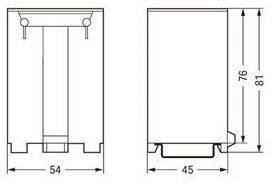 WAGO 709-591 Schaltschrankschublade, 
