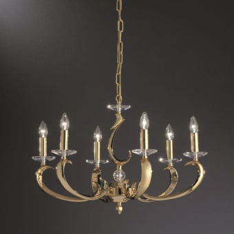 Brumberg Krone Gold 6-lp., E14  50804050 