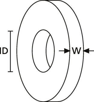 Hellermann TT822OUT-PET-BK 300m Farbband 