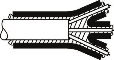 Hellermann HMT200A-EVA-CL(10) 1Rolle=10m 