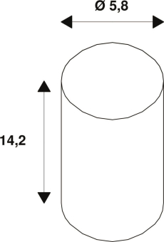 SLV ST58 E27 LED Leuchtmittel    1005268 