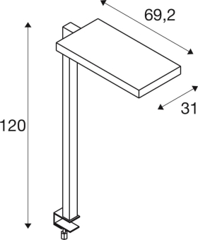 SLV WORKLIGHT Tischleuchte       1005392 