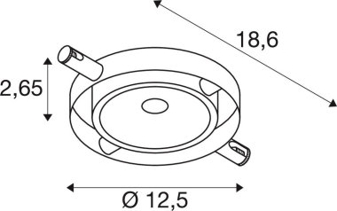 SLV DURNO Seilleuchte f.TENSEO   1002861 