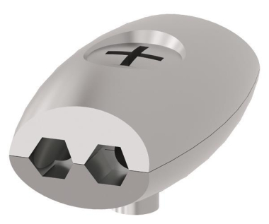 SIEM Seilklemme, Eiform, 4mm 3SE7941-1AC 