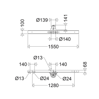 Schuch TR 1550 Montagezubehör, 785119001 