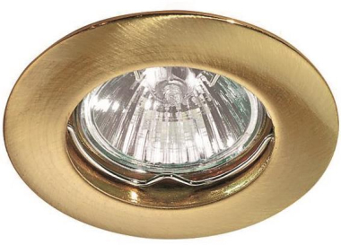 BRUM Einbaustrahler gold         2103.05 