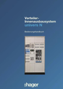 Hager Bedienungshandbuch univers UZ44BDA 