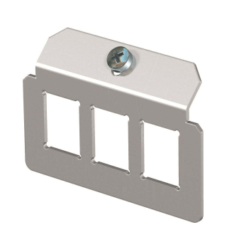 OBO MTM 3C Trägerplatte m.3xLochbild Typ 