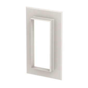 OBO G-AWAG70170RW Wandabschlussblende 